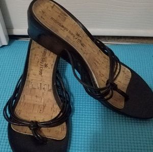 Size 7 slight wedge sandle